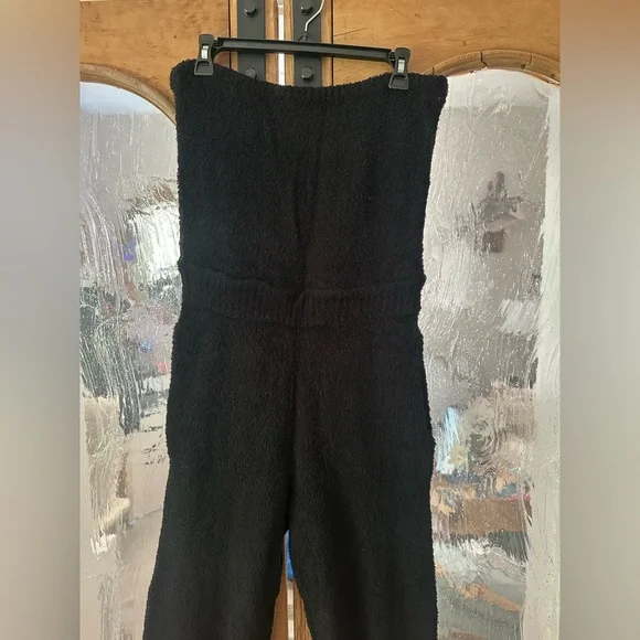 Free People Beach Black Sleeveless Jumpsuit - Picture 3 of 5